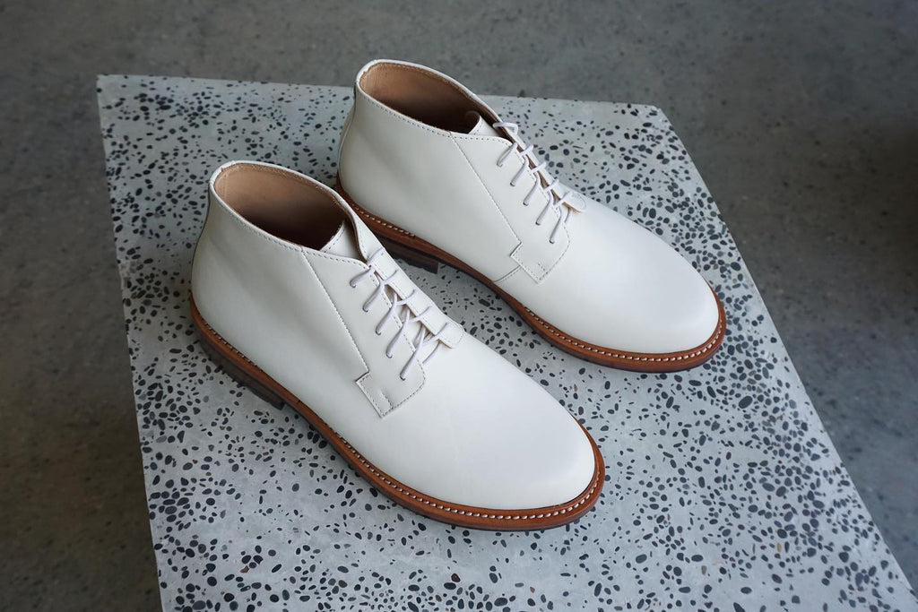 chenjingkaioffice - ankle boots (white) - GLUE Associates