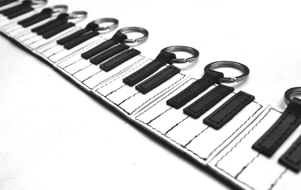 Herr Piano Key chain - GLUE Associates