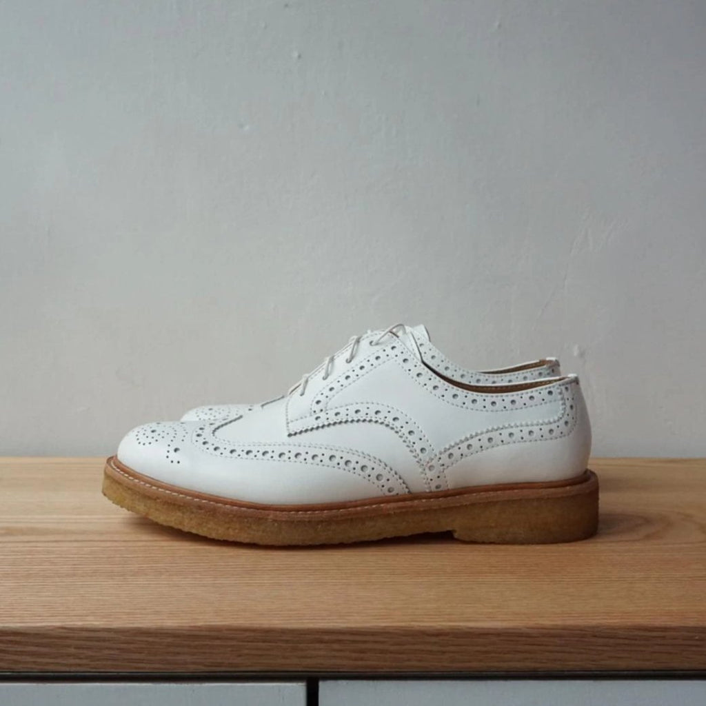 chenjingkaioffice - brogue shoes (white) - GLUE Associates