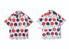 Retro sports pattern shirt - ping pong - GLUE Associates