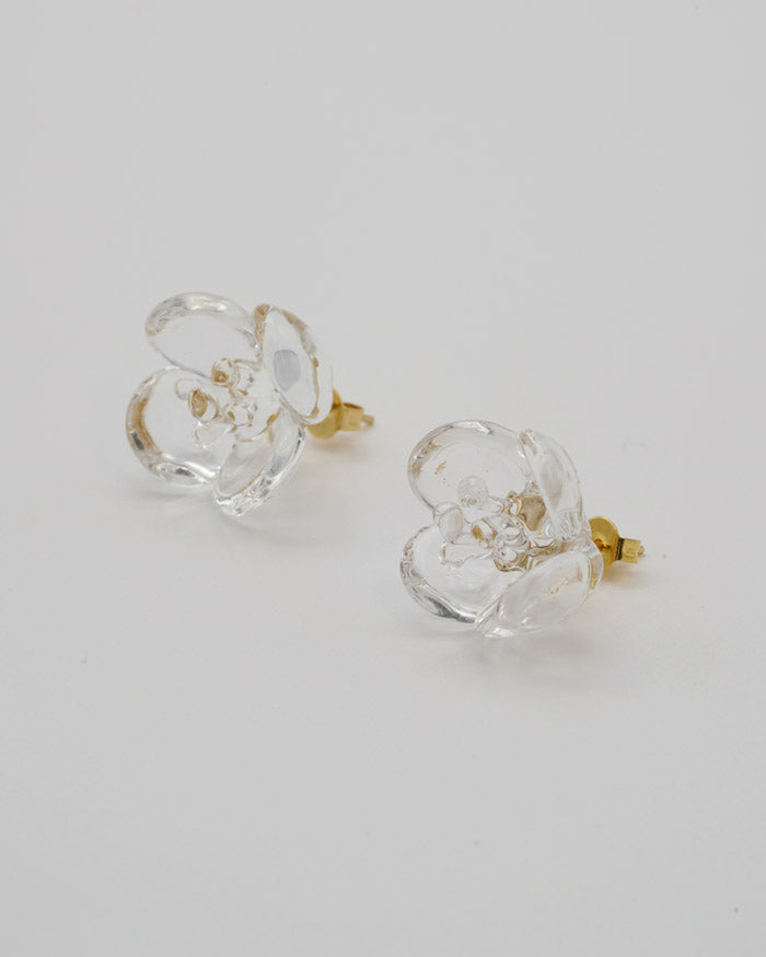 Hario Handmade Jewelry- Camellia Earrings - GLUE Associates