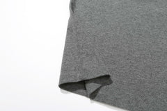 Vintage and Republic- Super soft suede finish T-shirt - Grey