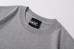 Orchid logo cotton t-shirt - grey - GLUE Associates