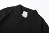 ih black sailor over shirt distinct sailor collar and corozo button closure