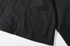 ih black french work jacket handy front patch pockets