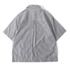 black stripe summer shirt back view
