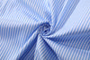 close up of lightweight japanese cotton vertical stripe fabric texture