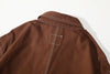 close up of premium light weighted japanese cotton canvas fabric texture