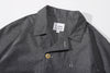 ih chambray blue raglan chore shirt classic shirt collar and front placket details