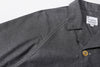 ih chambray blue raglan chore shirt unique raglan sleeves and shoulder seam design
