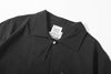 ih charcoal sailor over shirt close up of the unique sailor collar