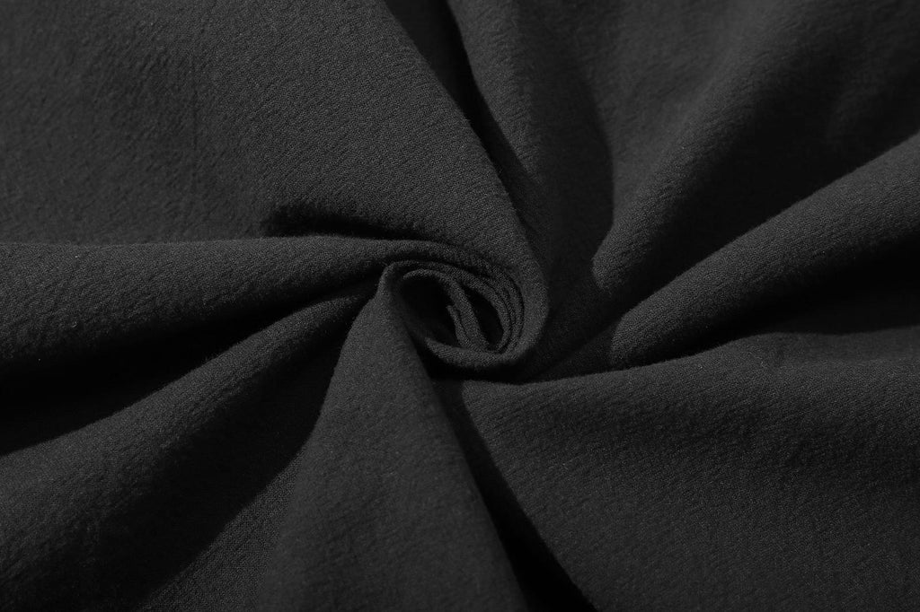 ih premium durable charcoal grey cotton fabric