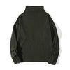 ih charcoal cotton turtle neck jumper full back view