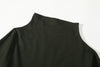 ih charcoal cotton jumper turtle neck and neckline details