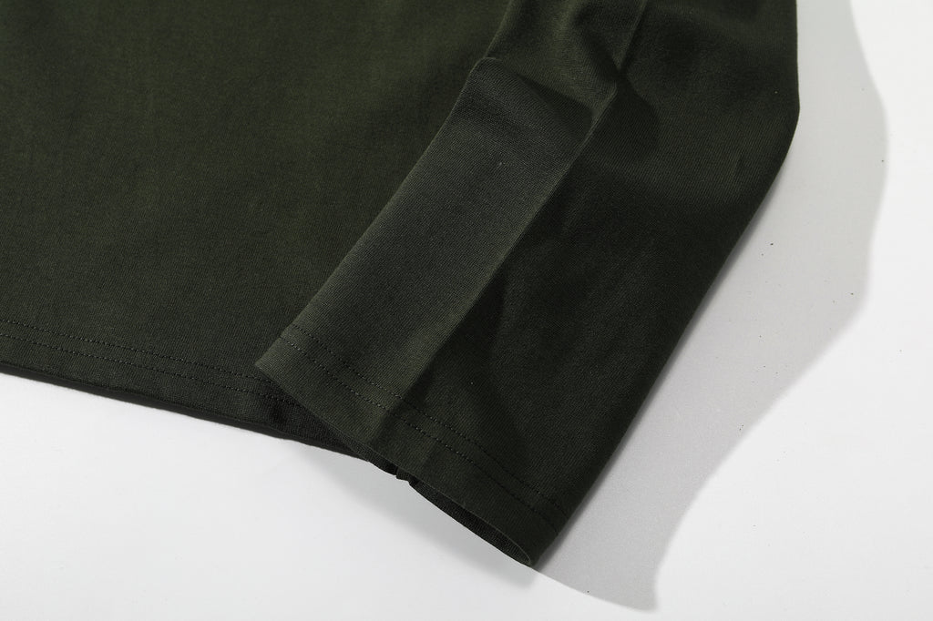 ih charcoal cotton jumper sleeve cuffs design