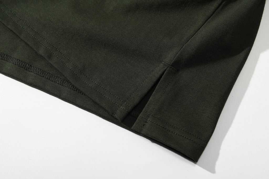 ih charcoal cotton jumper hem