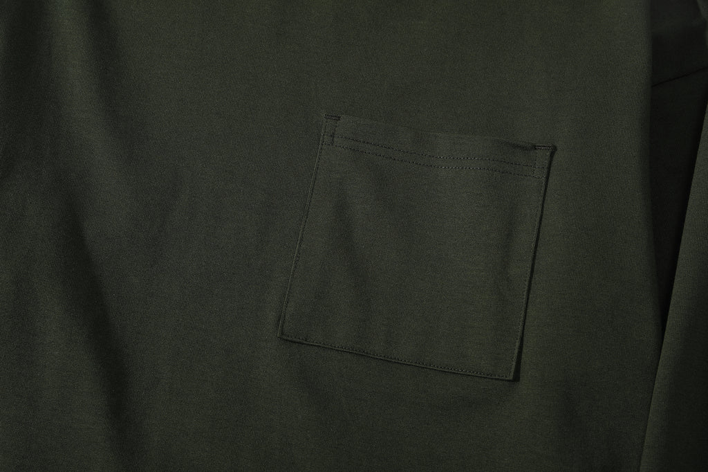 ih charcoal cotton jumper pocket