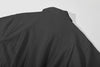 ih charcoal summer shirt close up of the back collar and neckline construction