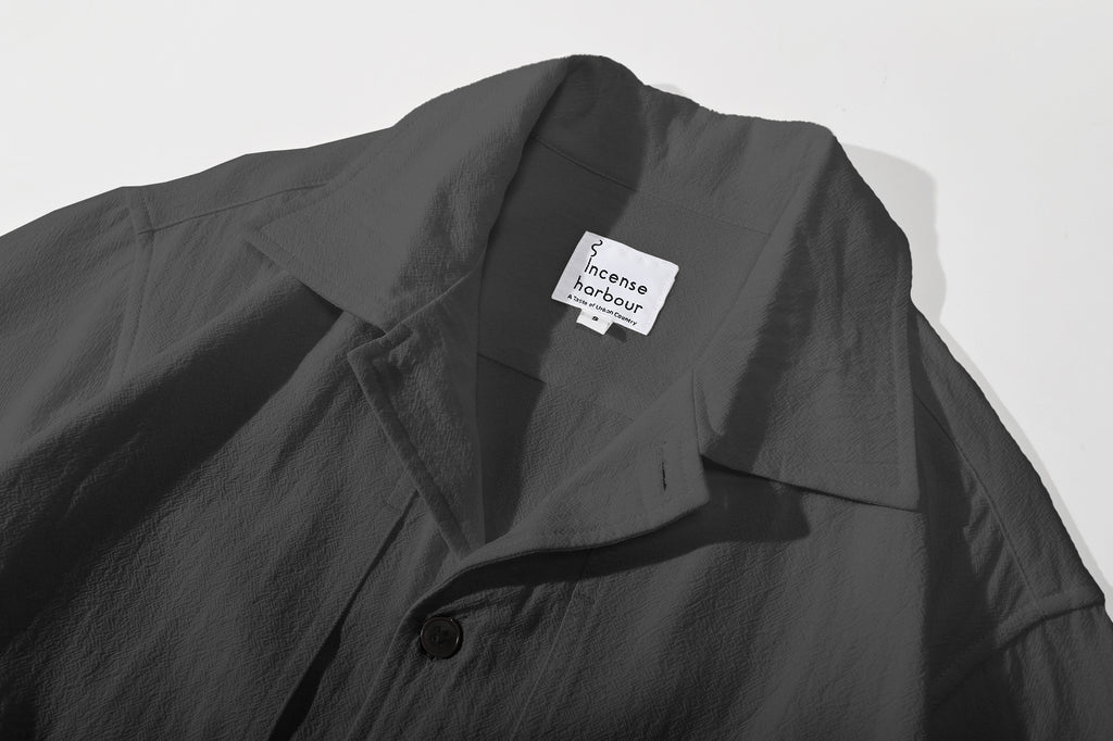 ih charcoal summer shirt classic shirt collar