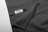 ih charcoal summer shirt straight bottom hem and brand woven label detail