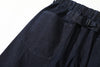 close up of premium japanese cotton denim fabric texture on incense harbour shorts