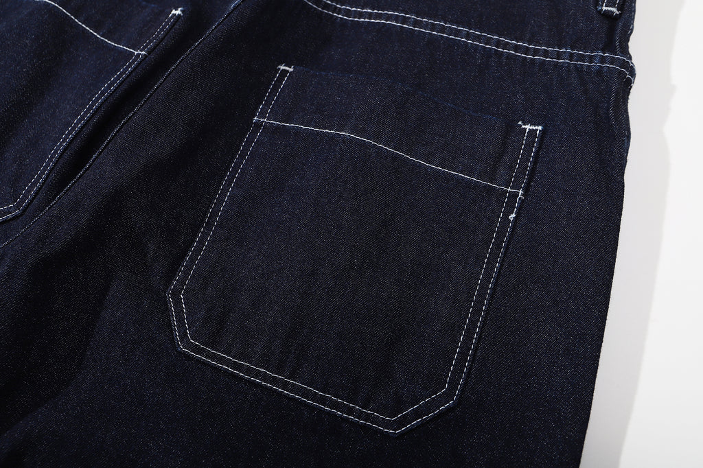 ih denim pants back patch pockets