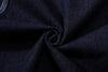 detailed close up texture of ih premium japanese cotton denim fabric 