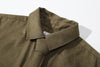 ih hunter green cotton shirt dress classic shirt collar with tie