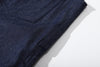 ih japanese denim dress functional side belt loops construction