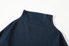 ih navy japanese cotton jumper turtleneck and neckline details