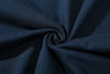 ih navy jumper premium 100 percent japanese cotton jersey fabric