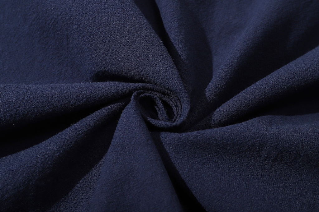 ih navy japanese cotton fabric