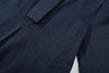 ih navy cotton shirt dress neat left front chest patch pocket