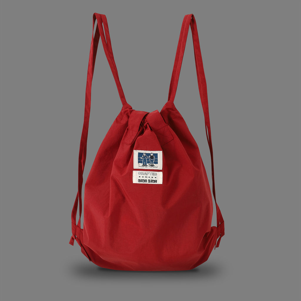 Front view of a Hong Kong made ih light weighted outdoor daily 2 way tote