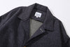ih stone blue crop work jacket classic collar