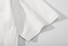 ih textured white cotton shirt relaxed short sleeve