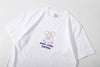 ih white cotton t shirt detailed of the durable ribbed collar