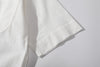 ih white seersucker polo shirt short sleeve cuffs design