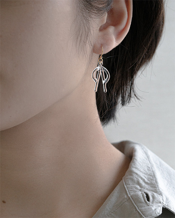 HARIO Handmade Earrings - Ribbon (Limited item) - GLUE Associates