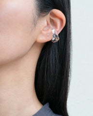 HARIO Handmade Jewelry- Clear ear cuff - GLUE Associates