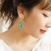 Sandralexandra Handmade Beans earrings - turquoise - GLUE Associates