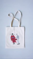 Zishi x GLUE Tote Bag ( Small Red ) - GLUE Associates