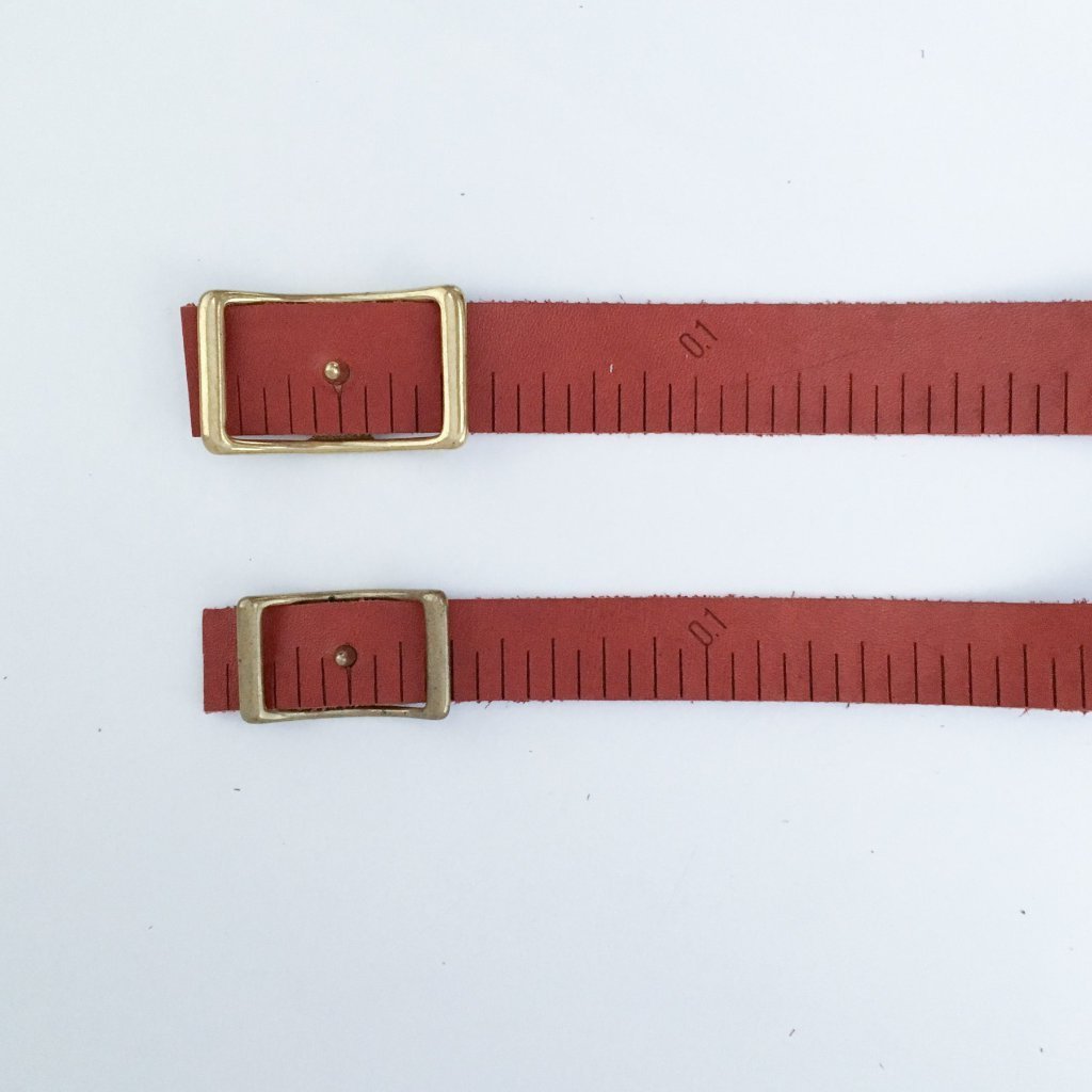 GLUE Leather Measurement tape Belt