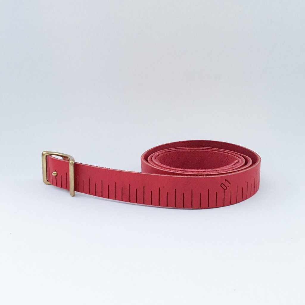 GLUE Leather Measurement tape Belt
