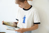 Incense Harbour 2 Tone T-shirt - Fisher girl - GLUE Associates