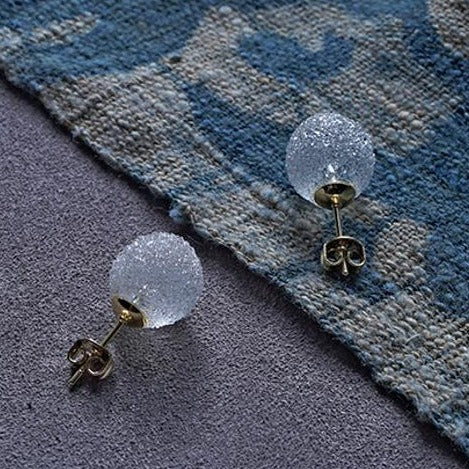 Hario Handmade Jewelry- Frozen water earrings - GLUE Associates