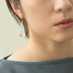 HARIO Handmade Earrings - 3D Triangle