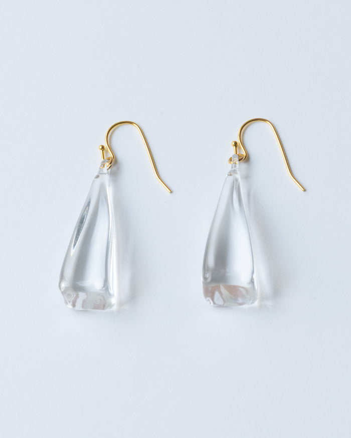 HARIO Handmade Earrings - 3D Triangle