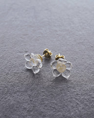 Hario Handmade Jewelry - Small Flower Earrings (HAP-F-005) - GLUE Associates