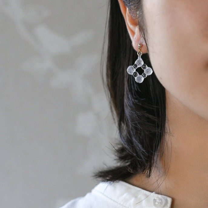 HARIO Handmade Earrings- Neve - GLUE Associates